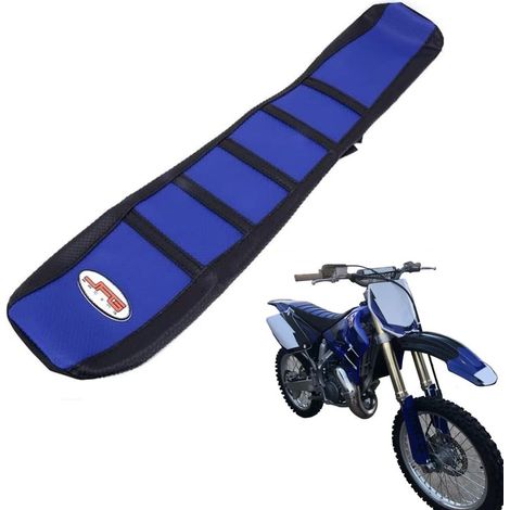 Housse Selle Moto Housse de Selle Moto Bleu Gripper Soft Moto Housse de Selle pour YZ125 YZ250 02-16 (1/2)