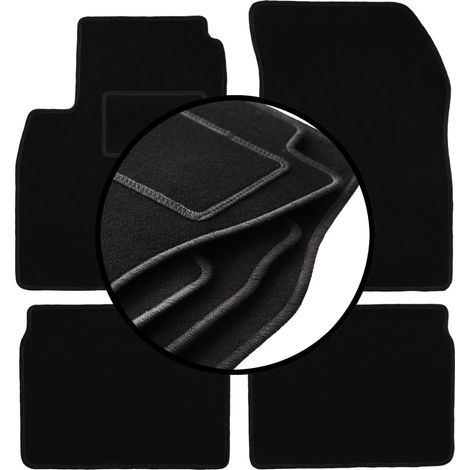 Komplettset Veloursmatten für: Nissan Micra K13 Fließheck (2010-2016) (1/5)