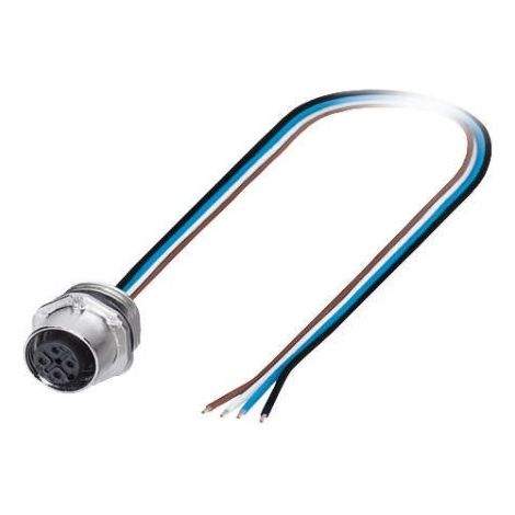 Câble d'actionneur Phoenix Contact 8 conducteurs , M12 Mâle, 500mm ( Prix pour 1 )