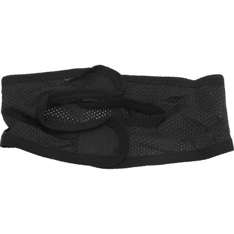 Mentonnière anti-ronflement, mentonnière amincissante en maille respirante pour le visage, ceinture de soutien de la mâchoire pour adultes (noir) (1/5)