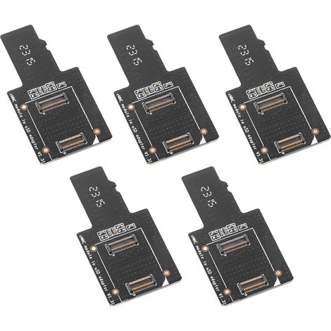 5-teiliges EMMC-zu-USB-Adapterkartenset für ROCK PI 4 RK3399, zuverlässiger Speicherkonverter, präzise Datenübertragung, Zubehör zur Speicherkartenprogrammierung, 5er-Pack (1/5)