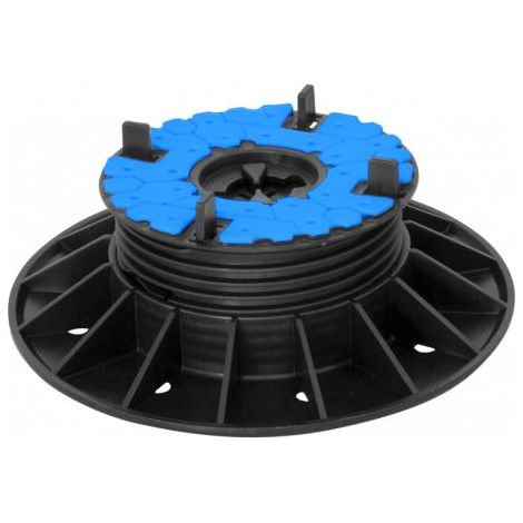 Stelzlager "hercules paving" mit selbst-nivellierendem kopf 37 bis 60 mm / 4mm Länge : Länge new Breite ∅230 mm