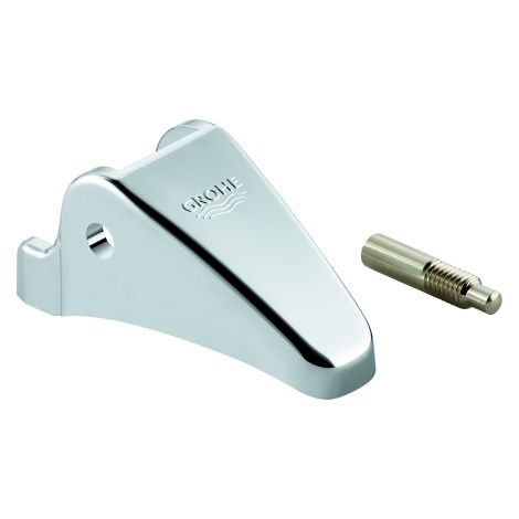 Hebel 43056 komplett für WC-Druckspüler chrom (1/3)