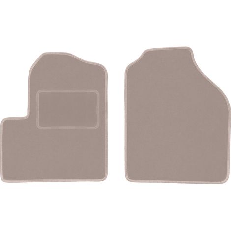 Beige Veloursmatten für: Ford Connect Kombivan (2003-2012)
