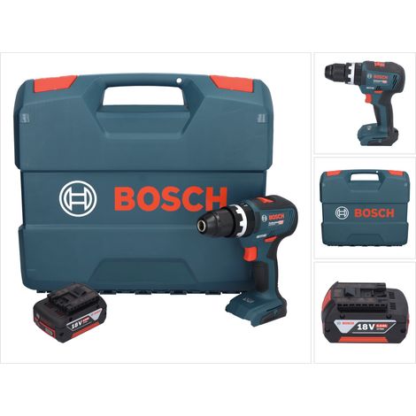 Bosch GSB 18V-55 Professional Akku Schlagbohrschrauber 18 V 55 Nm Brushless + 1x Akku 5,0 Ah + Koffer - ohne Ladegerät