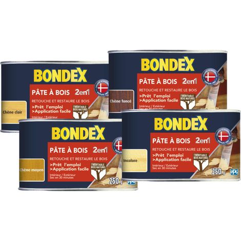 Pasta di legno colore naturale 250g - Bondex