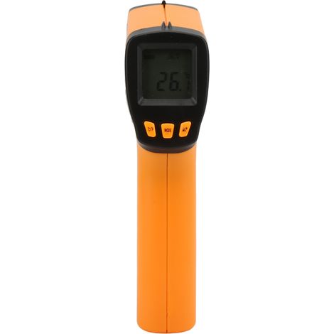 Thermomètre infrarouge numérique 520E, thermomètre de haute précision, outil de mesure de température portable sans contact (1/5)