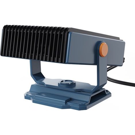 12V 150W Autoheizung – 2-in-1 tragbarer Ventilator und Kühler – Schwarz (1/2)