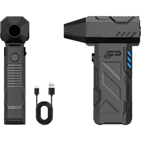 Secador de aire de alta velocidad de 180.000 RPM, 6000 mAh, 3 velocidades, para teclados/limpieza. (1/5)