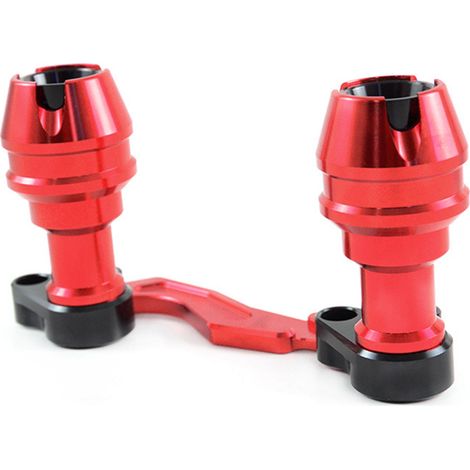 Motorcycle exhaust crash bar for XMAX250 300, adjustable rubber guard for NMAX155 (1/4)