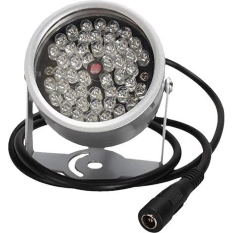Moniteur, 48 LED rétroéclairage IR vision nocturne infrarouge pour caméra de sécurité - UKA Q7O9, (1/5)