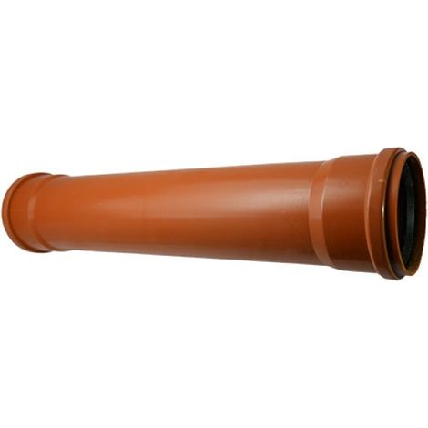 TUBO 2 BICCHIERI RAL 8023 Diam. 100 lungh. 3000