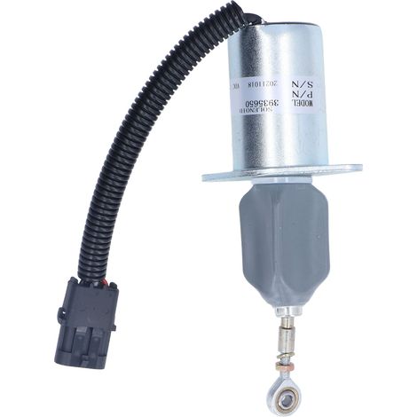 Électrovanne d'arrêt de carburant 3935650, remplacement pour moteur Diesel 6CT