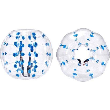 Aufblasbarer Bumper Ball, langlebiges PVC, Spaß beim Spielen im Freien, Blau 1 Stück (1/2)