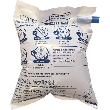 40x Ballon ethylotest 0.5g