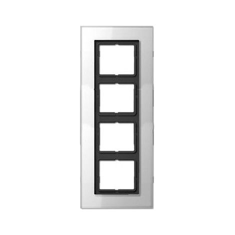 Marco LS Plus Jung Blanco Vidrio compatible cuatro