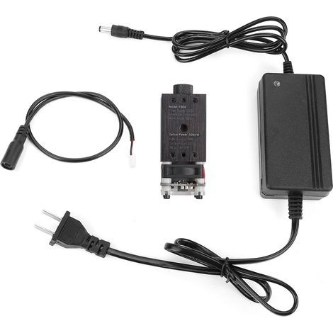 445 nm 500 mW Blaulasermodul für CNC-Gravur, Schneiden und DIY, 100–240 V US-Netzteil (1/5)