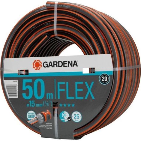 Tuyau Flexible D'irrigation Ø15mm (5/8'') Rouleau 50m. Gardena (1/2)