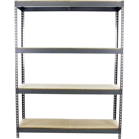 Simonrack Étagère gris bois robuste 4 étagères 2000x1200 mm (1/5)