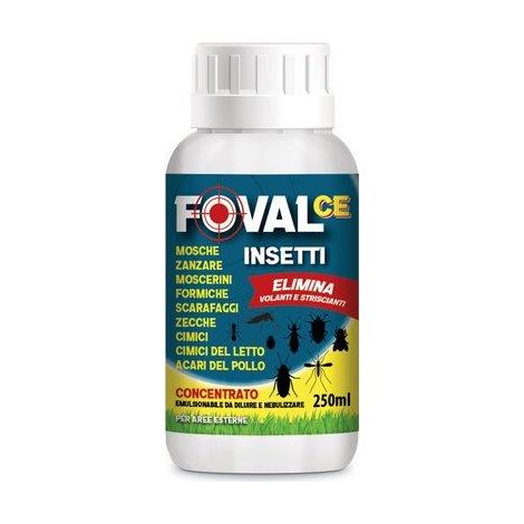 INSETTICIDA VOLANTI E STRISCIANTI FOVAL CE KOLLANT  ML 250