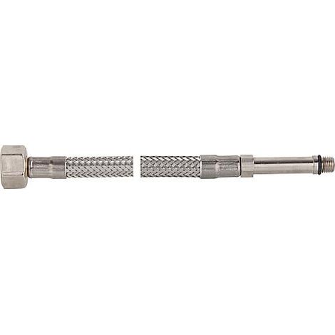 tuyau flexible de raccord ecrou chapeau 3/8" x M 8, KTW-A 500 mm, nipple filete male long (1/3)