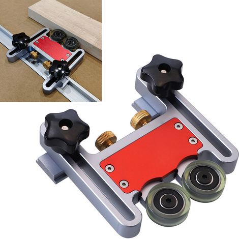 poids pour table de scie à bois, rouleau de lestage pour scie à table poussée, scie à panneaux, scie circulaire électrique, scie à ruban, pièces auxiliaires pour scie inversée (1/5)