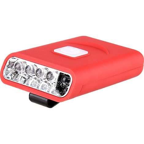 3-LED-Infrarot-Nachtangellampe mit Klemmkappe und USB-Ladefunktion
