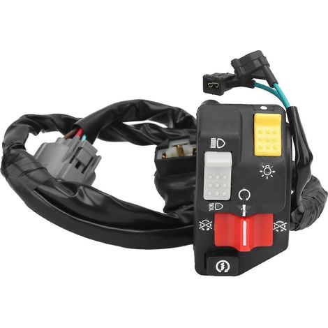 Interruptor de manillar con luz, control de luces altas y bajas, arranque y parada del motor, repuesto para Honda TRX300EX SPORTRAX 99-04 YEMAA (1/5)