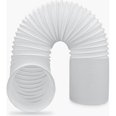 Tuyau Climatiseur Mobile, Tuyau D'évacuation D'air En Pvc Flexible Tube De Ventilation Universel Tuyau Kit Pour Climatiseur Mobile Diamètre (15CM Diamètre 200CM Longueur) (1/2)