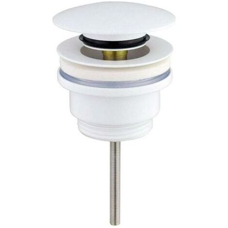 BONDE DE LAVABO UNIVERSEL CLIC-CLAC REA GOLD--blanc (1/3)