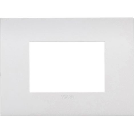 Placca 3m Vimar metallo polar matt fit 19953.26 (1/3)