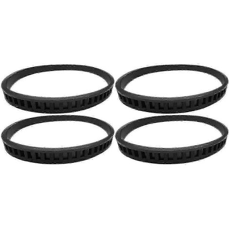 Lot de 4 pneus en caoutchouc compatibles avec les scies à ruban modèles 514002079 et A02807 SP (1/5)