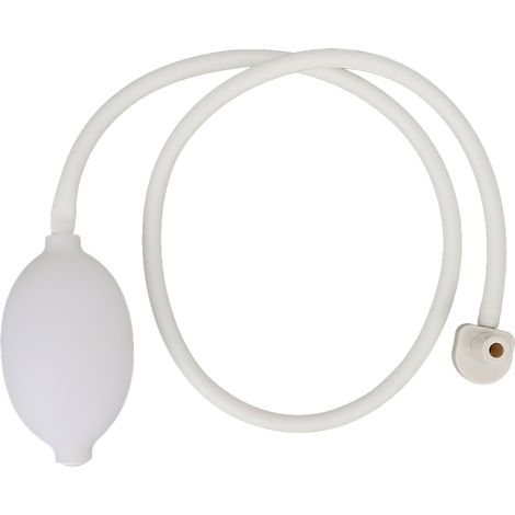 Bidet universel pour bain de siège, à pression pour la chasse d'eau, boule de rinçage pour soins post-partum et postopératoires, blanc. (1/5)