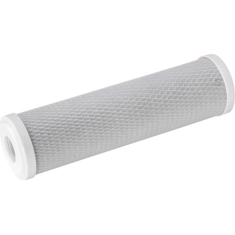 Cartuccia Filtro a Carboni Attivi in Blocco per portafiltro da 10” x 2,5" STI CTO