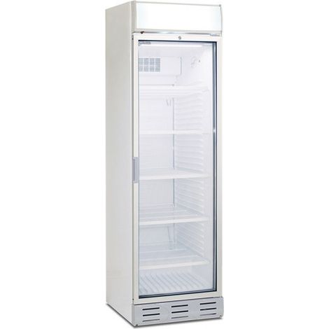 Armoire Réfrigérée Statique 382L Température 0/+10°C 5 Étagères Porte en Verre - KlimaItalia