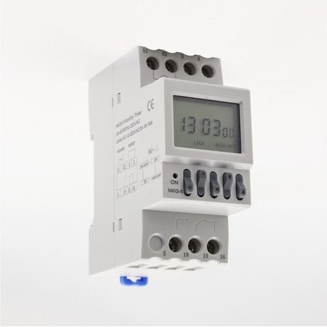 NKG5 dual-channel digital microcomputer, timer switch, relay, street lighting controller, monthly cycle delay 1 (annual cycle 220V) (1/4)