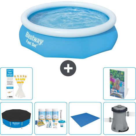 Bestway Piscina Bestway Fast Set Rotonda - 305x76 cm - 7-pezzi  S77
