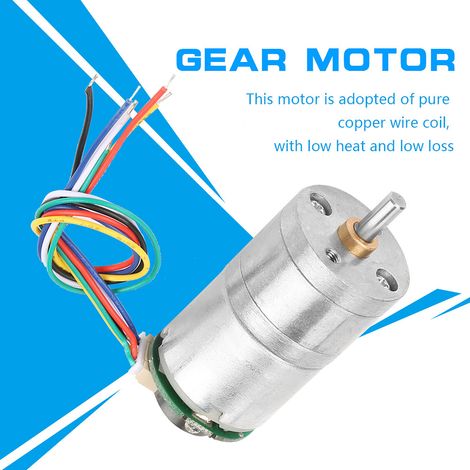 12V 25GA‑310‑128 DC Encoder-Getriebemotor Metall-Drehzahlreduzierungsmotor (DC12V 70RMP) (1/5)
