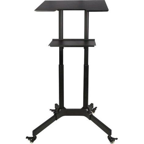 Techly Support mobile ergonomique noir réglable bureau (1/3)