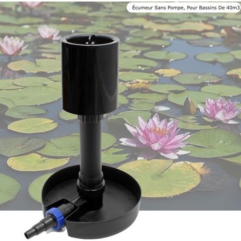 Écumeur Bassin De Jardin Et Piscine, Sans Pompe, Pour 40 m3 (1/5)