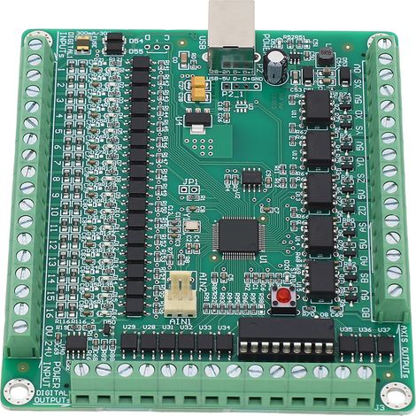 USB-Bewegungskarte 500 kHz CNC 5-Achsen Breakout-Board Schrittmotorsteuerung DC12–24 V (1/5)