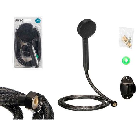 BERILO mango ducha negro 1,5 m , mango ducha negro 1,5 m , BERILO mango ducha negro 1,5 m , mango ducha negro 1,5 m