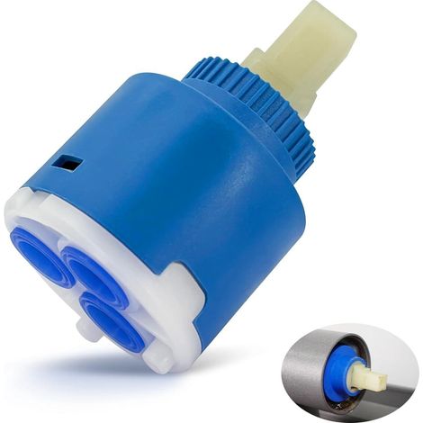 Ceramique Cartouche Mitigeur - Ø 35mm Cartouche Thermostatique Replacement Cartridge pour Mitigeur Lavabo et Douche (1/5)