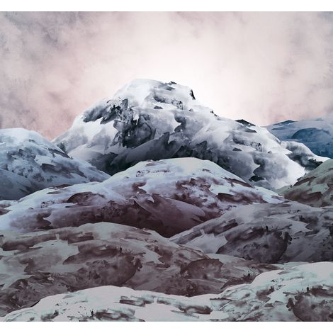 Papier peint panoramique moderne,modern Montagne Ombre (1/5)