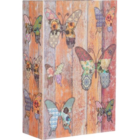 Caja fuerte miniatura, cerradura de seguridad, papel texturizado, acero inoxidable, oficina en casa (1/5)