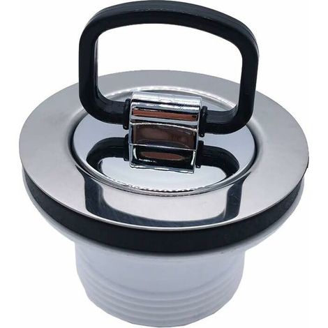 Bonde d'évier avec couvercle étanche 1 haut 70 mm, évier de cuisine, acier inoxydable (1/5)
