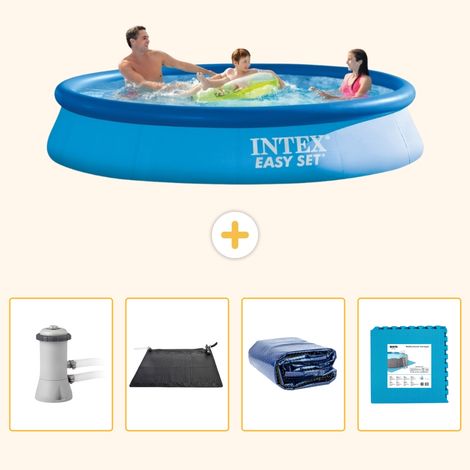 Intex Piscine Easy Set Ronde - 366x76 cm - 5-pièces S340 (1/5)