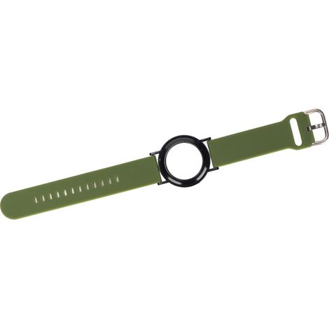 Bracelet connecté GPS pour enfants et adultes - Tracker localisation iOS Android, résistant vert militaire. (1/5)