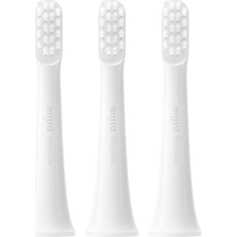 3 Pcs/lot Toothbrush Head Replacement for Xiaomi Mijia T100 Sonic Electric Toothbrush Waterproof Gum-3 pcs Brush Head-White