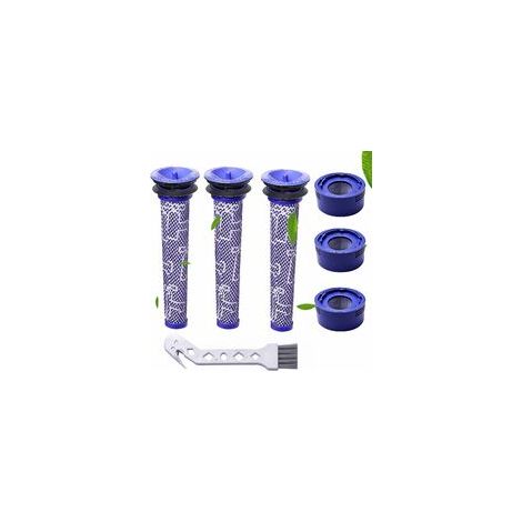 Filtro MINKUROW Per Dyson, Filtri Di Ricambio Per Aspirapolvere Dyson V7 E V8, 3 Post-Filtri Hepa, 3 Prefiltri, Pezzo Di Ricambio (V7v8) (1/5)